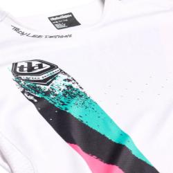 Джърси за колоездене Troy Lee Designs Sprint Full Pull Chalk